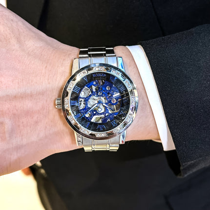 Double-sided Hollow High-end Design Luxury Men's Mechanical Watch Fashionable Versatile