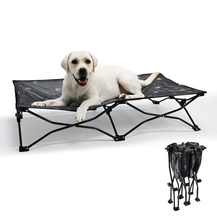 Double Layer Fabric Large Foldable Dog Bed