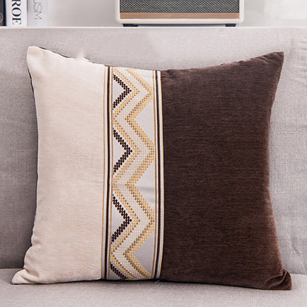 Office sofa pillow chenille pillow cover