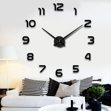 Wall stickers clock