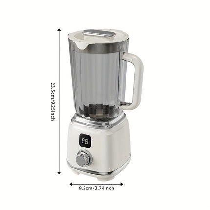Portable Rechargeable Juicer with Digital Display  Compact Design, Suitable for Smoothies,