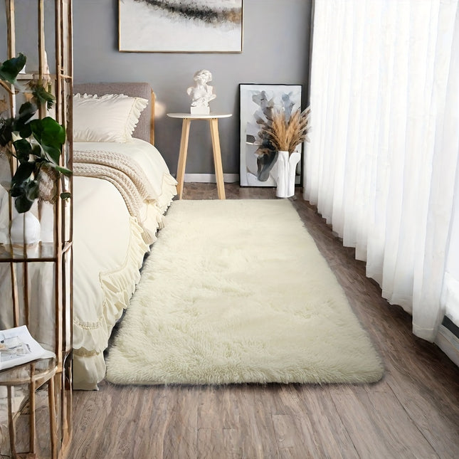 1pc, Norbic Style Fluffy Carpet for Living Room, Bedroom, Tea Table or Bedside,