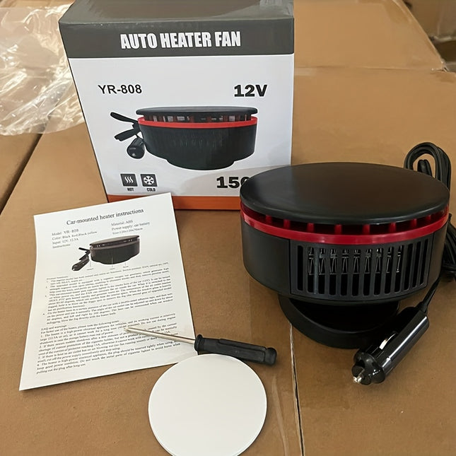 High-Power 12V 120W Portable Car Heater with Dual Function Quick Heating