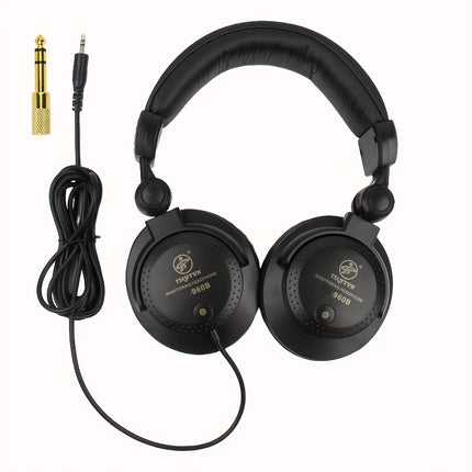 Headphones: Foldable Over-Ear Stereo Earphones for Piano