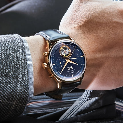 Luxury Brand Men's Multi-Function Mechanical Watch