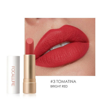 FOCALLURE powder feels dull, lipstick, moisturizing, moisturizing, and lasting lipstick.