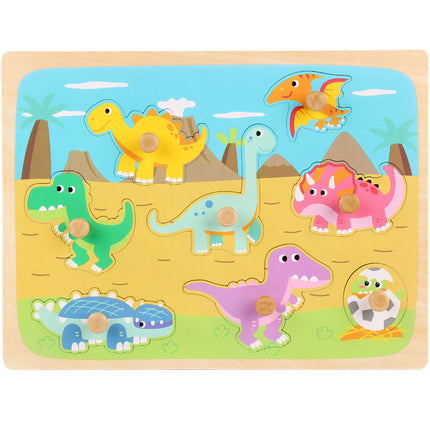 Children's wooden puzzle educational toys