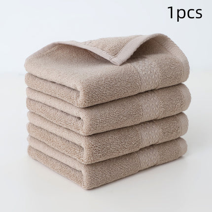 Plain Pure Cotton Hand Towel Household Face Towel Soft And Absorbent