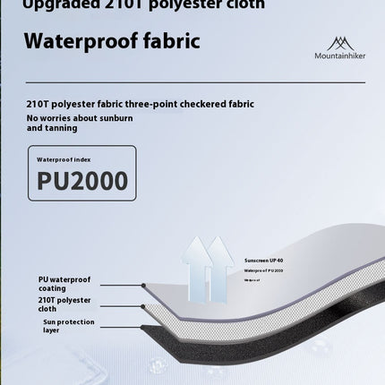 Outdoor Supplies Camping Camping Rainproof And Sun Protection Portable Storage Tent