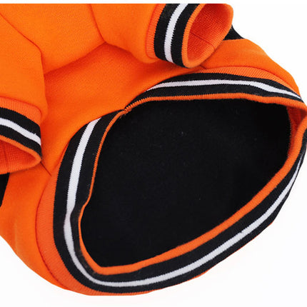 Puppy dog clothes halloween pumpkin costume