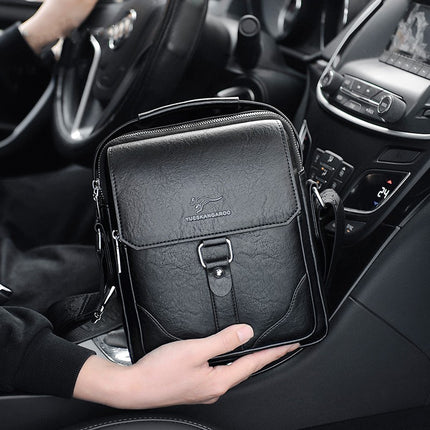 Crossbody Bag Fashion Color Contrast Casual Men