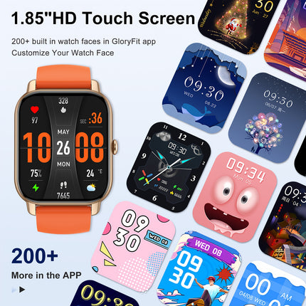 Smartwatch (making/answering Calls), Female And Male Fitness Activity Tracker, Smartwatch with Multiple Sports Modes,