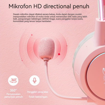 X15 Pro Gaming Headset with RGB, Noise Cancelling Mic & Surround Sound - Compatible for PS/PC/Laptop,