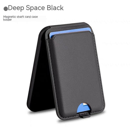 Mobile Phone Magnetic Card Holder Folding Rotating Bracket