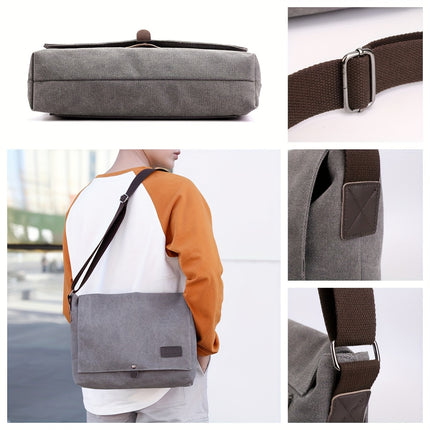 Musuangcan'S Recruitment Features a Easy And Classic Messenger Bag, a Men'S Canvas Bag,