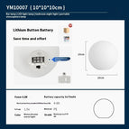 3W / 10cm Ball Button Battery