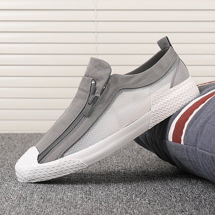 Trendy casual canvas sneakers