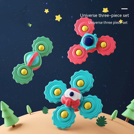 Baby Sucker Rotary Table Cartoon Children's Spinning Top Toy Bite Teether Educational Toys