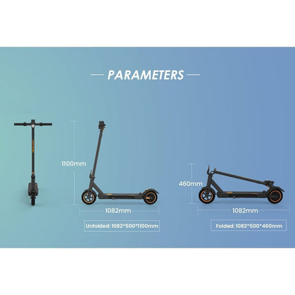 Foldable Electric Scooter For Adult, 350W Motor, 10.4Ah Battery, 39km Range