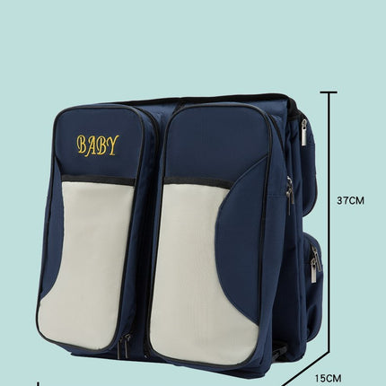 Portable travel folding crib mother and baby bag