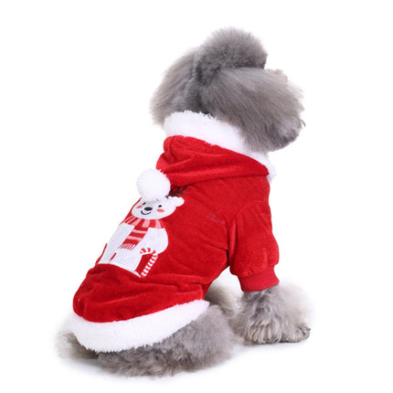 Dog supplies pet Christmas clothes creative Halloween Christmas pet clothes funny dog clothes cross-border