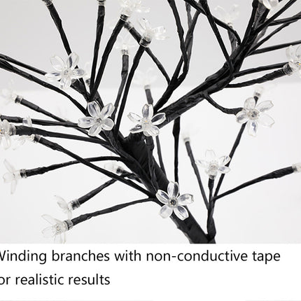 Romantic peach tree decoration lights