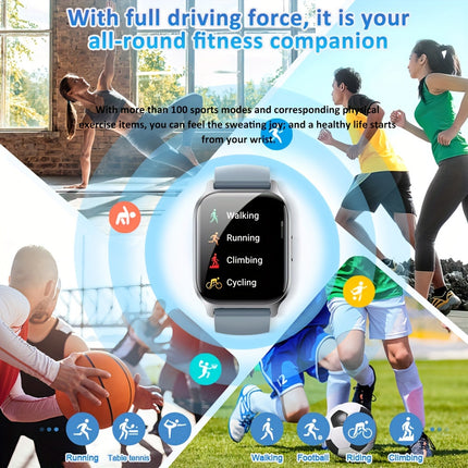 Smart Watch (Make/Answer Call), 4.7cm BT Calling for Women Men, Fitness Tracker Watch for iPhone And Andriod