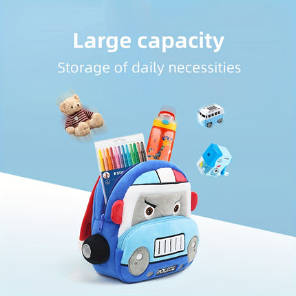 1pc Boy's And Girl's Small Backpack, Soft Lightweight And Cute Plush Backpack,