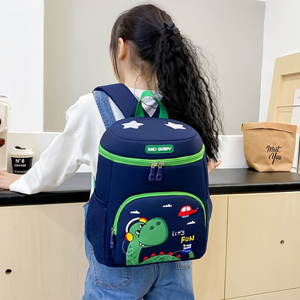 Kids Backpack for Boys & Girls 3-6 Years - Dinosaur & Unicorn Print with Padded Back Panel
