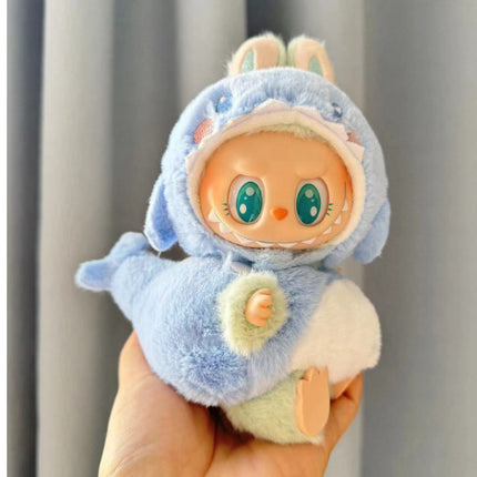 Clothing] Labubu Clothes with PVC Face Pendant, Labubu Sitting Party Series Doll Clothing