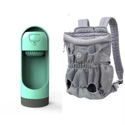 Pet Carrier Backpack Outdoor Travel Mesh Breathable Shoulder Bags