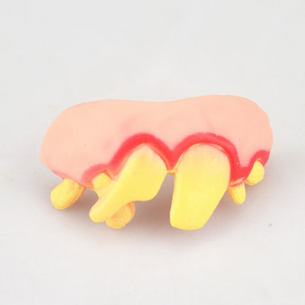 Fashion Simple Halloween Weird Fake Teeth Toys
