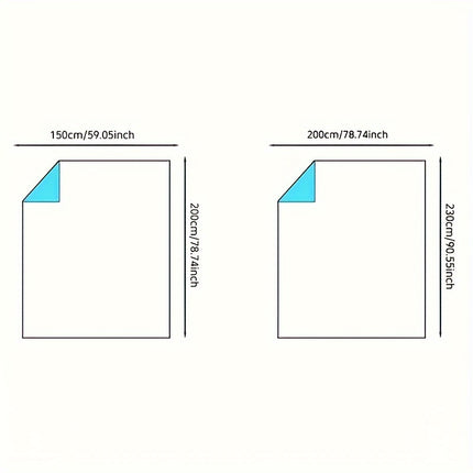 New 1pc High Quality Three-layer Warm Comforter Autumn And Winter Thickened Quilt Warm Quilt Core Heats Up Instantly