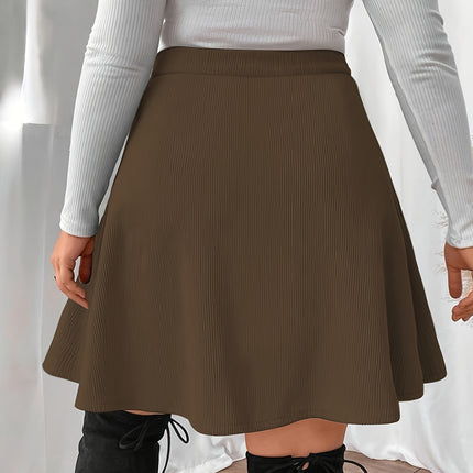 Elegant And Versatile Corduroy Buttoned Skirt for Women, Model DJ0616021.