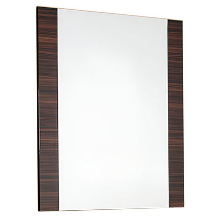 45" Ebony Wood Framed Accent Mirror