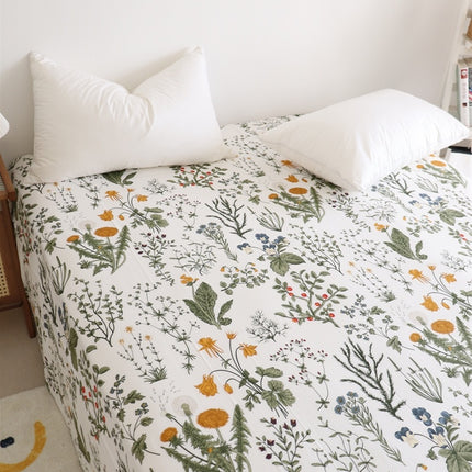Dandelion Floral Pure Cotton Bed Sheets