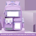 Purple Large Size / Single Schoolbag