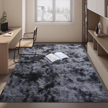 A Plush Carpet, Fluffy for The Bedroom, Rectangular Bedside Rug, Suitable for Living Rooms, Bedrooms