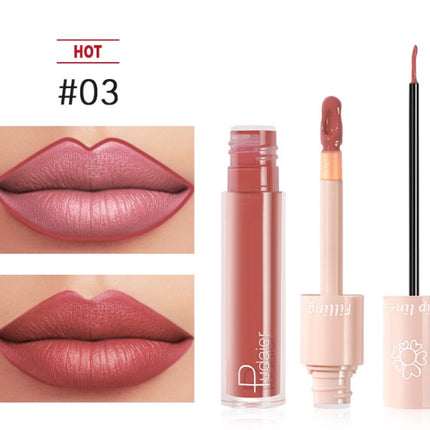 Pudaier Dual Lipstick Lip Gloss Liquid Lipstick