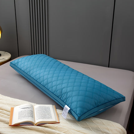 1 Premium Soft Extra-Long Quilted Pillow Insert, Comfortable Sleep Body Pillar for Hotel & Home Use