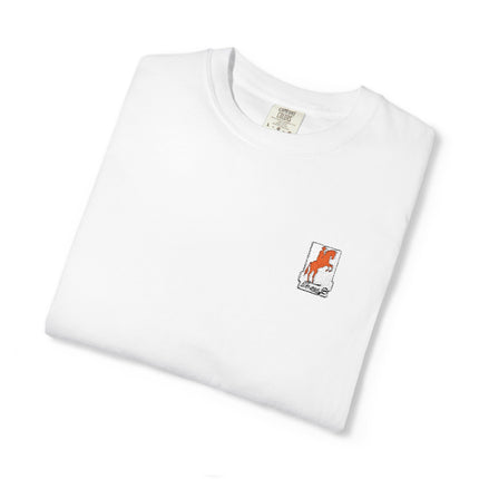 Koi Fish Unisex Garment-Dyed T-shirt, Casual Summer Tee, Gift for Nature Lovers, Beachwear, Relaxed Fit Fashion