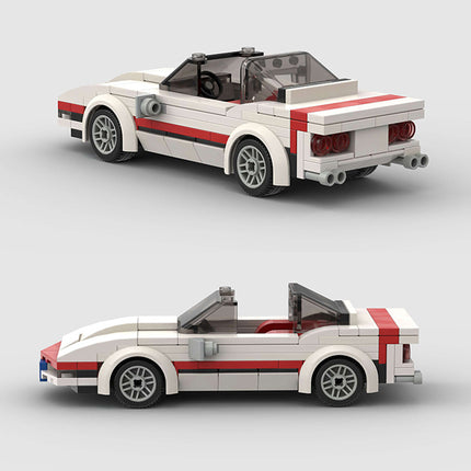 Convertible Car Model Building Block Toy