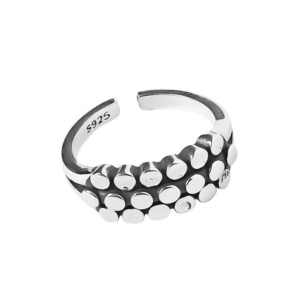 Luxury High-end Multi-layered Ring With A Polka-dot Design For Women