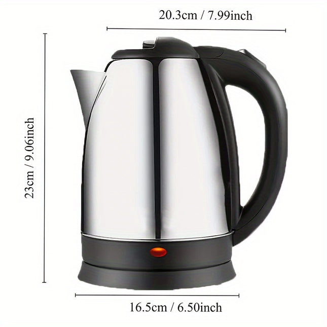Kettle, 1000W  High-Power Instant Hot Water Kettle with LED Indicator, Auto Shut-Off & Dry Boil Protection