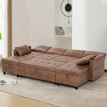 Sofa Bed That Pulls Out, Featuring an Adjustable