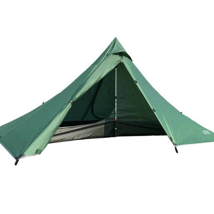 Portable camping pyramid tent single outdoor equipment camping supplies
