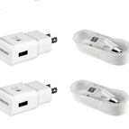 2 Wall charger 1 Cable