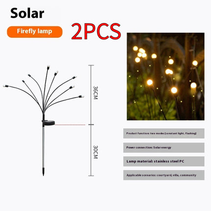 Solar Firefly Villa Outdoor Waterproof Garden Lamp
