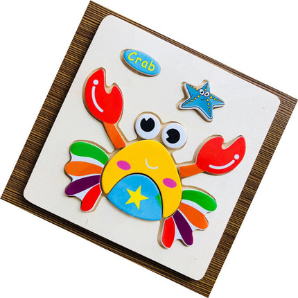 Wooden 3D puzzle