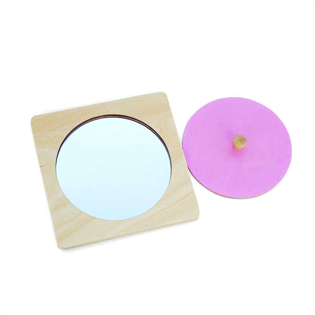 Baby Montessori Mirror Puzzle Toy